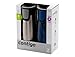 Contigo 2-Pack Vacuum-Insulated Autoseal Travel Tumblers with Easy Clean Lid, Stainless/Blue
