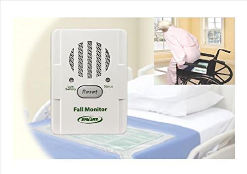 Bed Alarm with Long Term Bed and Chair Pads - Plus Kerr Medical Pad Cleansing Wipes
