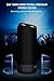 SoundPEATS Bluetooth Speaker Portable 10W Wireless Speakers with 8 Hours Play Time, 360 Degree Surround Sound Stereo Speakers, Built-in Mic, Touch Control