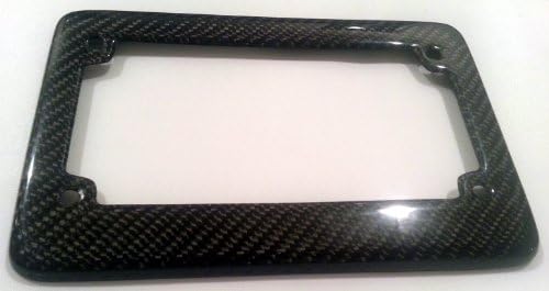 Real Carbon Fiber License Plate Frame 3M Twill for BMW R1100S 96-00-02-04-05-07-11-13-15