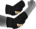 RDX MMA Elbow Support Brace Sleeve Pads Guard Bandage Elasticated Shield Protector, X-Large, Black