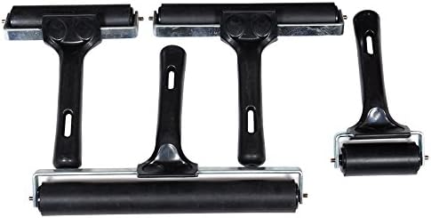 Art pavilion Roller Pack of 4 Rollers(6Cm,10Cm,15Cm, 20Cm for Professional Artist Beginners and Art Enthusiast (Arora034)
