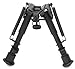 JINSE Bipod Adjustable 6-9 Inches Spring Return with Quick Release Adapter