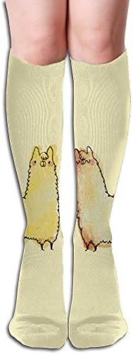 Llama Alpaca Soccer Compression Socks Fun Faster Recovery Pregnancy Youth Hiking Socks