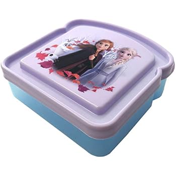 Sandwich Box Compact Food Storage Container | Great for Kid Snacks | BPA Free, Reusable (Frozen)