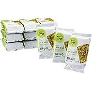 Wickedly Prime Organic Roasted Seaweed Snacks, Sea Salt, 0.17 Ounce (Pack of 12)