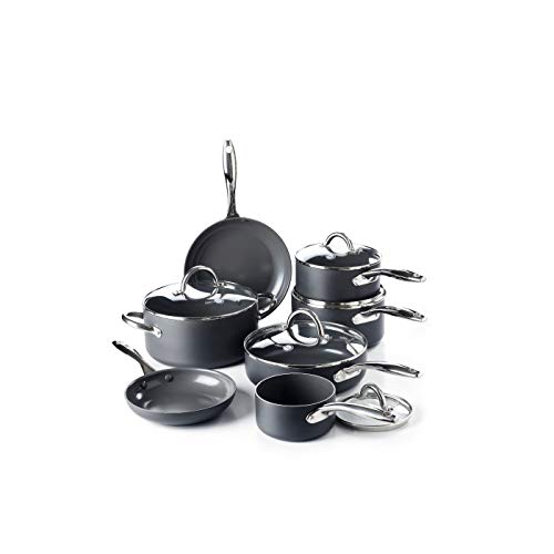 The Green Pan GreenPan Madison 12 Pieces Hard Anodized Ceramic Non