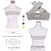 YOWBAND Adjustable High Impact No-Bounce Breast Support Band Sports Bra Alternative for Women