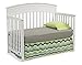 Graco Charleston Convertible Crib, White Easily Converts to Toddler Bed, Day Bed or Full Bed, 3 Position Adjustable Height Mattress