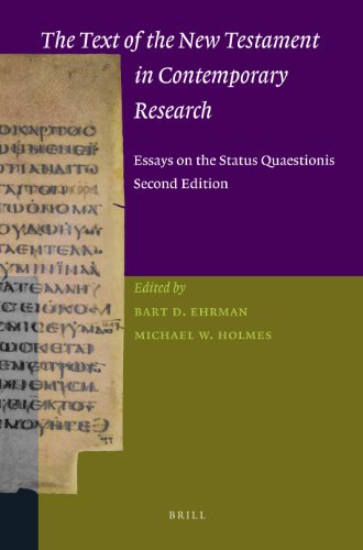 The Text of the New Testament in Contemporary Research: Essays on the Status Quaestionis. Second Edition (New Testament Tools, Studies, and Documents)