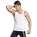 HÖTER Mens Slimming Body Shaper Vest Shirt Abs Abdomen Slim (TOP EDITION)