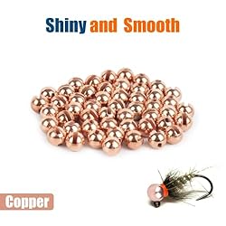MUUNN 150pcs Tungsten Slotted Beads for Fly