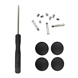 DMetric 4x Rubber Feet + 10x Screws + 1x Screwdriver Set for Unibody Apple Macbook Pro A1278 A1286 A1297 13