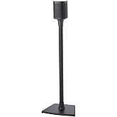 Sanus Wireless Sonos Speaker Stand for Sonos One, Play:1, &amp; Play:3 - Audio-Enhancing Design with Built-in Cable Management - Single Stand (Black) - WSS21-B1