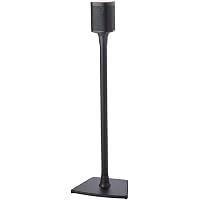Sanus Adjustable Speaker Stand For Sonos One, Play:1, Play:3 - Tool-Free Height Adjust Up To 16"