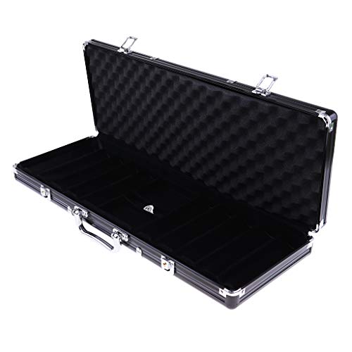 perfektchoice Collectibles Casino Poker Chips Counters Storage Supplies Case Box Suitcase