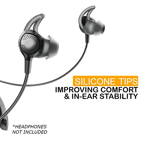 Bose Replacement Noise Isolation Silicone Ear Tips 3Pairs Large