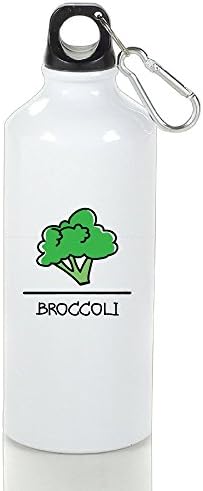 Broccoli Aluminum Sports Water Bottle, Great For Outdoor And Sport Activities