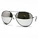 Super Oversized Aviator Sunglasses Unisex Fashion Big Mirror Lens