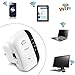 WiFi Range Extender 300Mbps Wireless Repeater Internet Signal Booster 2.4GHz Amplifier for High Speed Long Range Easily Set Up Supports Repeater/Access Point Mode, Extends WiFi to Home & Alexa Devices