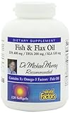 Natural Factors Rxomega-3 Factors Fish and Flax Softgels, 120-Count