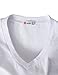 H2H Mens Casual V-Neck Shortsleeve T-Shirts With American Flag Chest Pocket White US S/Asia M (CMTTS0173)