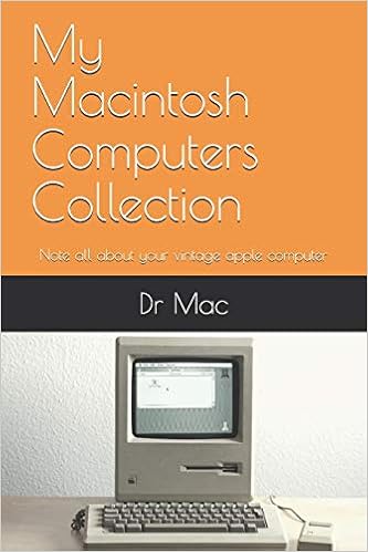 Buy My Macintosh Computers Collection Note All About Your Vintage Apple Computer Book Online At Low Prices In India My Macintosh Computers Collection Note All About Your Vintage Apple Computer Reviews