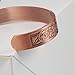 6.5'' Magnetic Copper Bracelets with 6 Magnets for Arthritis or your old lady old father old mother old man