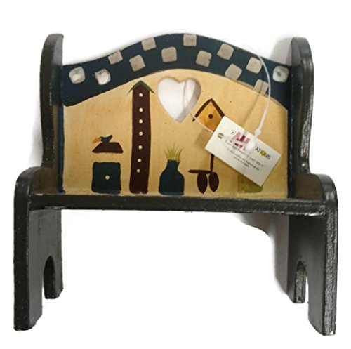 Country Painted Doll Furniture 4 piece set