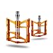 RockBros Advanved 4 Bearings Mountain Bike Pedals Platform Bicycle Flat Alloy Pedals 9/16