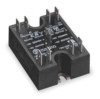 Crydom Dual Solid State Relay 4 to 15VDC 25A: Electrical Equipment
