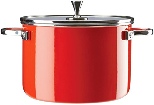 KSNY All in Good Taste Casserole, 6 Quart, Red