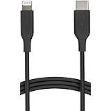 Amazon Basics USB-C to Lightning ABS Charger Cable, MFi Certified Charger for Apple iPhone 14 13 12 11 X Xs Pro, Pro Max, Plu