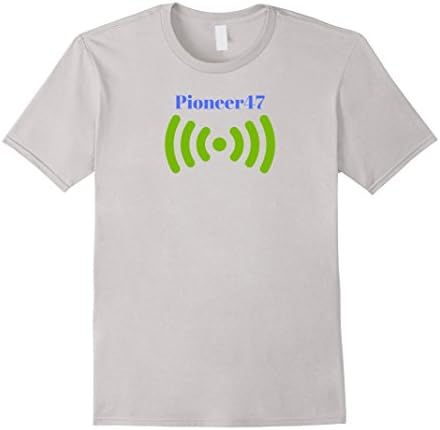 Mens LDS Tech T-shirt  for the Mormon Nerd XL Silver