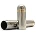 Stainless Steel Cigar Tube - Portable Travel Stainless Steel Case for One Cigar. (Fits Cigar Size Up to 7.5 Inches and 3/4 Inch Width)