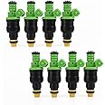 Pack of 8 Fuel Injector Compatibile For Chev-y Camaro Corvette Impala For-d Mustang GM LT1 LS1 LS6 SOHC DOHC EV1 Style 42Lb/hr 440CC Replaces 0280150558 0280155968