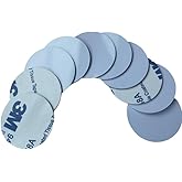 125kHz T5577 RFID Coin tag with Adhesive Backing for Identity Key Tags That can be rewritten with a Diameter of 25mm (10PCS)