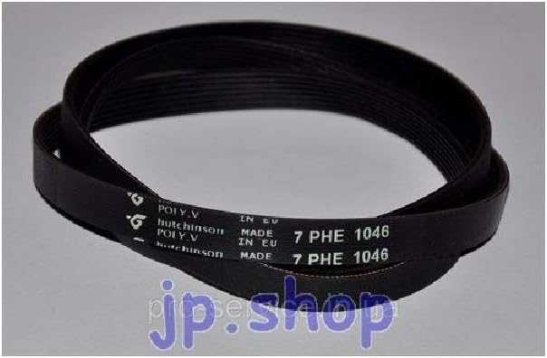 Ariston Indesit correa motor rayada para lavadora EL1046 H7 ...