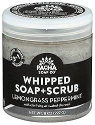 Pacha Soap, Soap Scrub Whipped Lemongrass