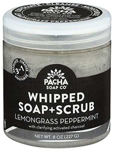 Pacha Soap, Soap Scrub Whipped Lemongrass