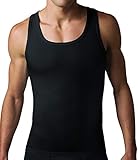 SPANX Cotton Compression Tank, M, Black