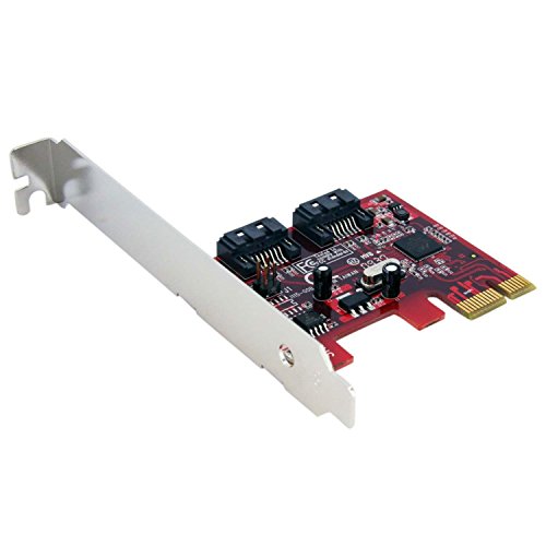 Click Here to See More Images StarTech.com 2 Port SATA 6 Gbps PCI Express SATA Controller Card PEXSAT32