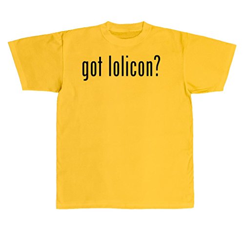Buy got lolicon  New Adult Men s T Shirt Yellow XXX Large  
