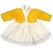 Shero 10 - 14 Inches Baby Doll's Dress One-Piece (Yellow)