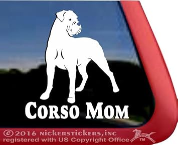 Amazoncom Nickerstickers Corso Mom Cane Corso Natural