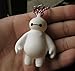 Big Hero 6 Toy Baymax Figure Pendant Keychain Hanging Accessories (6.5cm) White