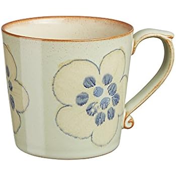 Denby Heritage Orchard Accent Mug, Large, Green
