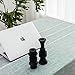Home Brilliant Sage Green Tablecloth for Dining Table Cloth Rectangle Grey Striped Table Cover for Party Picnic Holiday Decor, 52 x 72 Inches, Sage Green