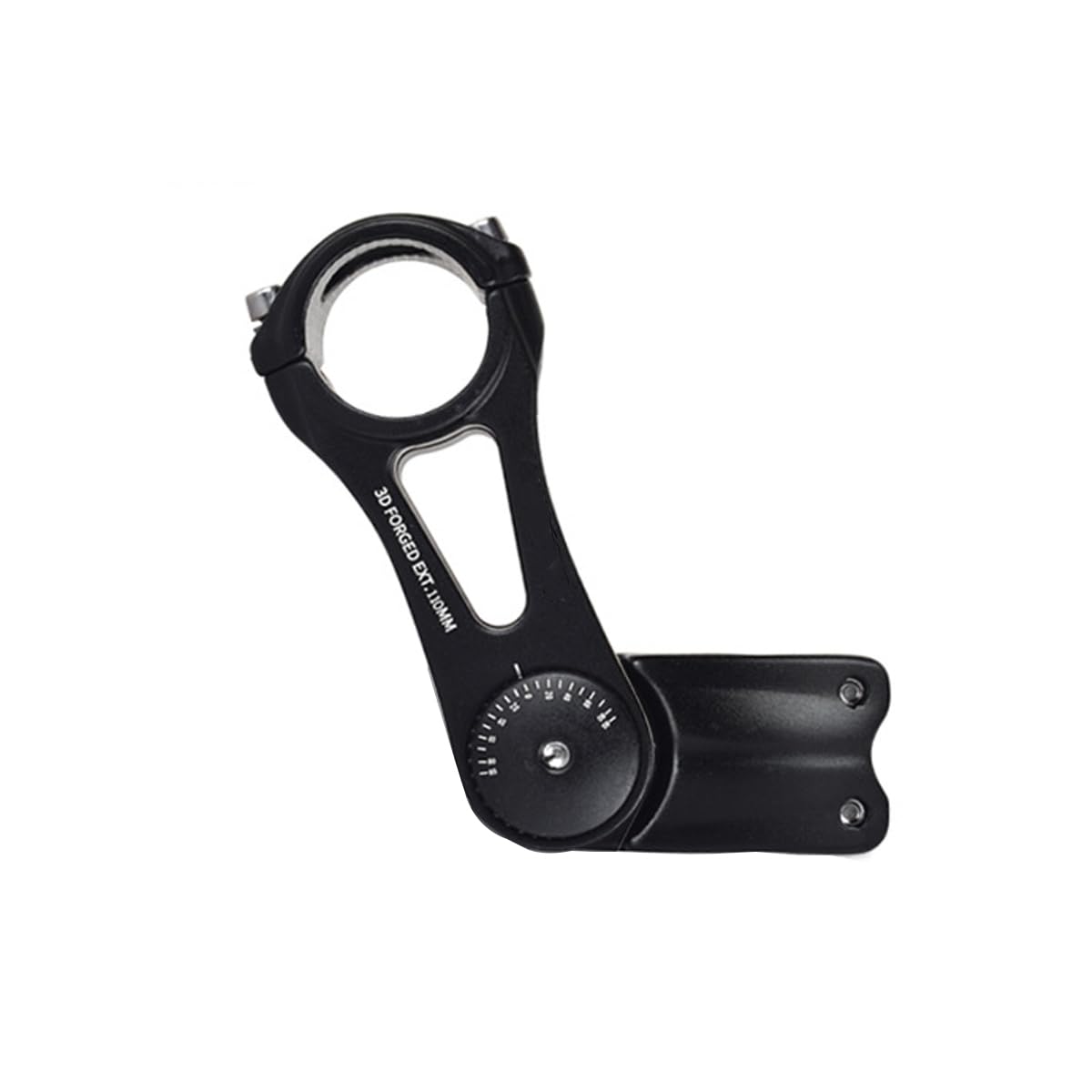 HOUSON bicycle handlebar stem, ± 85 ° adjustable bicycle stem 31.8 mm bicycle ahead riser handlebar stem 90 mm 110 mm 145 mm bicycle handlebar for bicycle BMX MTB road bike 31.8 mm*110mm