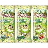 赤城乳業　ガリガリ君リッチ ほとばしる青春の味 青りんごヨーグルト味 ラムネ入り　26入